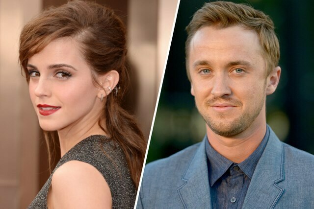 Harry Potter Stars Emma Watson And Tom Felton Reunite For