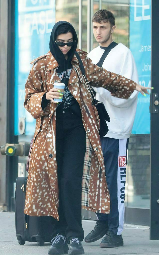 "The 'Hugo Boss-man' follows 'New Rules'!": After two and a half months of dating, Dua Lipa and Anwar Hadid moving in together! 8