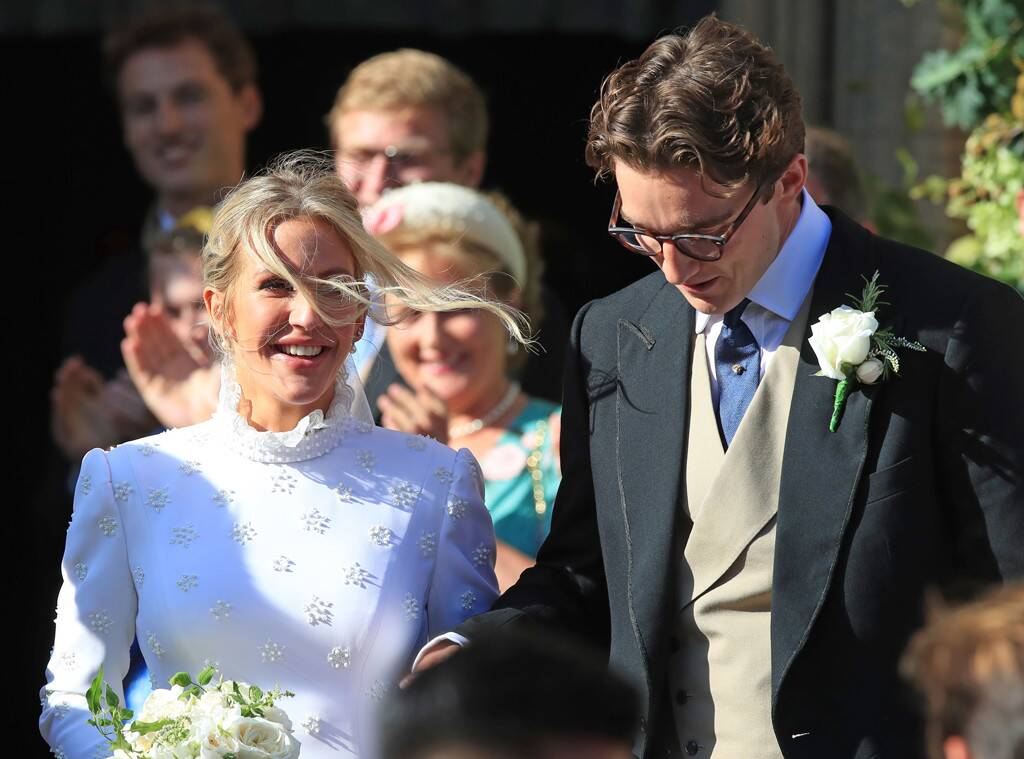 "Happily Forever After!": Ellie Goulding married Caspar Jopling on August 3. Celebrity guests included Orlando Bloom, Katy Perry, Sienna Miller, Ed Sheeran, Princesses Beatrice and Eugenie, and Sarah Ferguson. 10