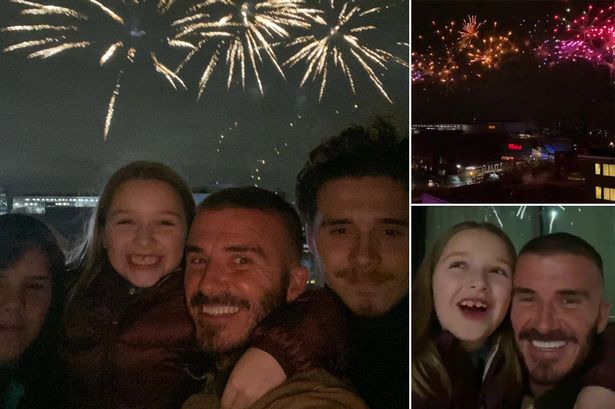 David Beckham took his kids out for fireworks night without wife Victoria; Read on to know where was Victoria and why she was not with her family?? - Morning Picker