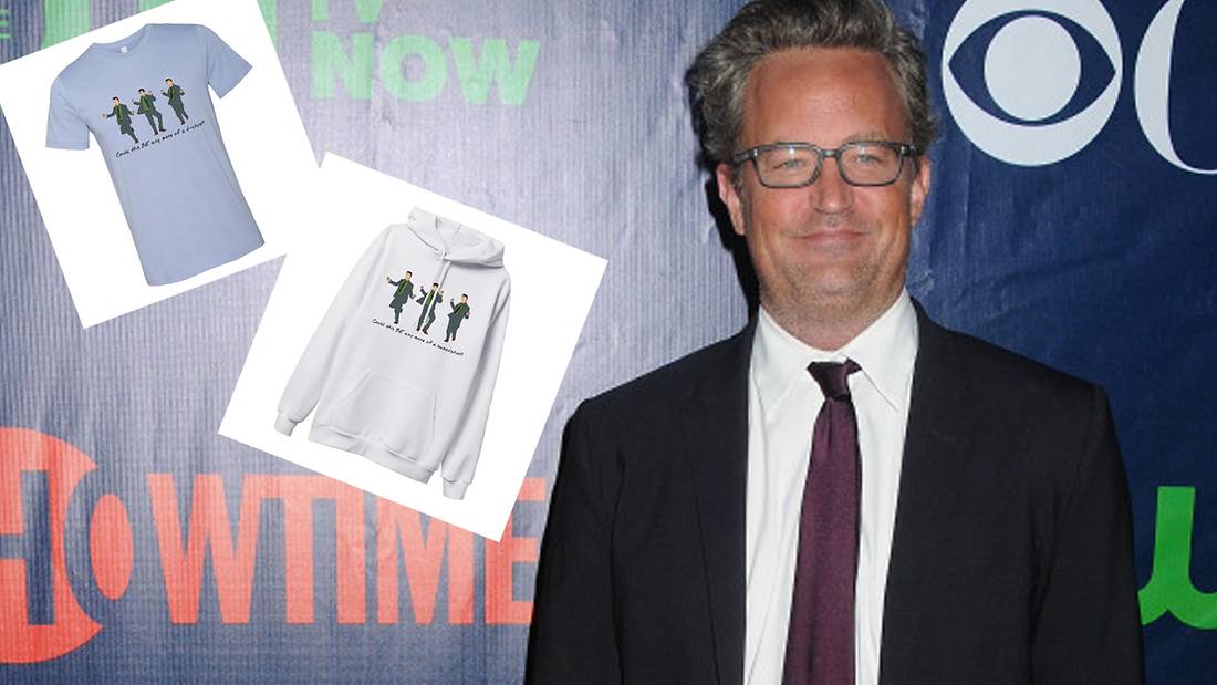 matthew perry shirt for charity