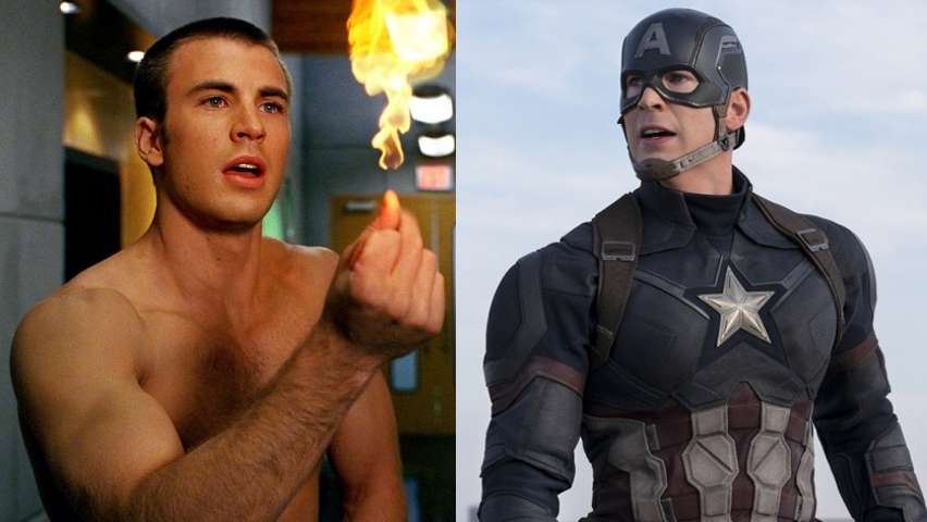 chris evans as johnny storm in multiverse of madness