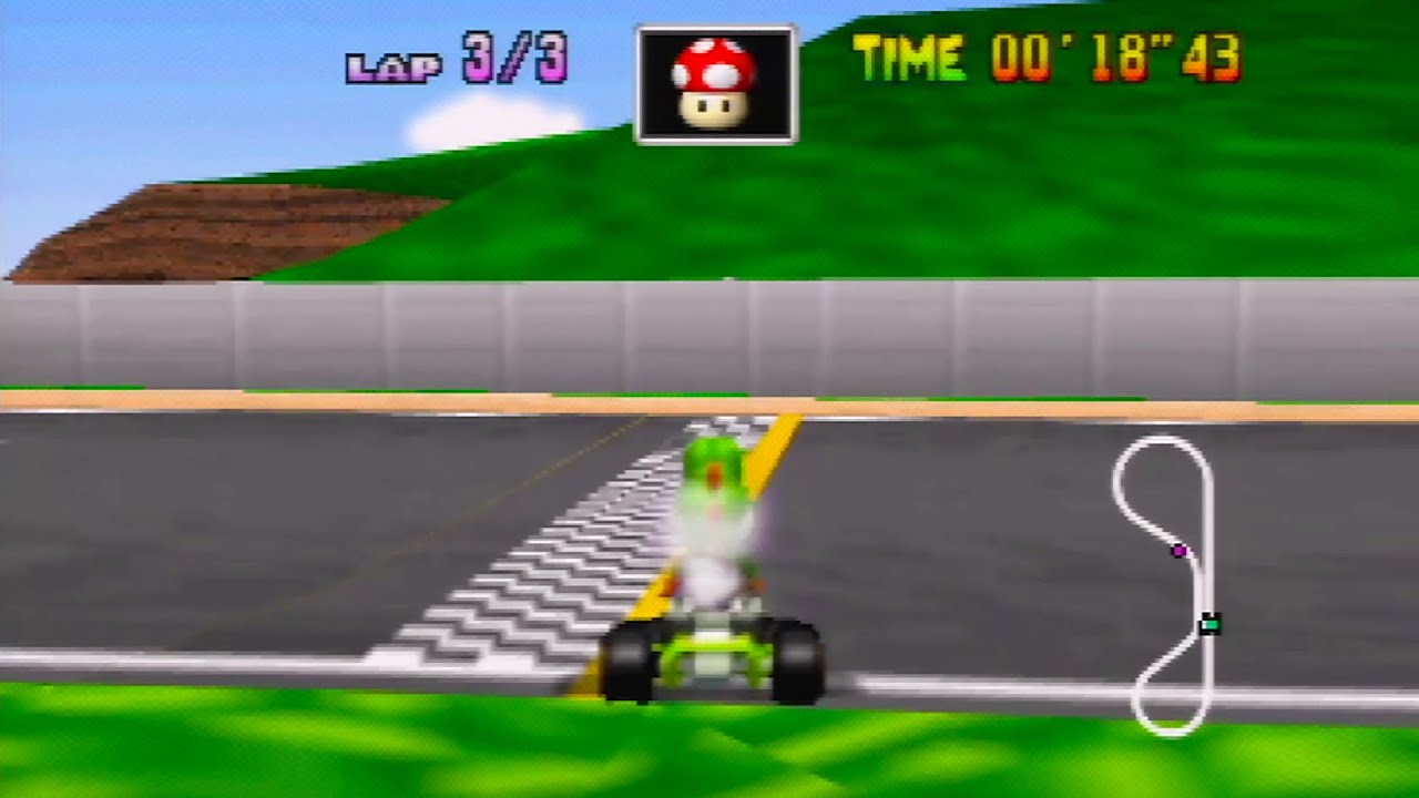 mario kart 64 speedrunner