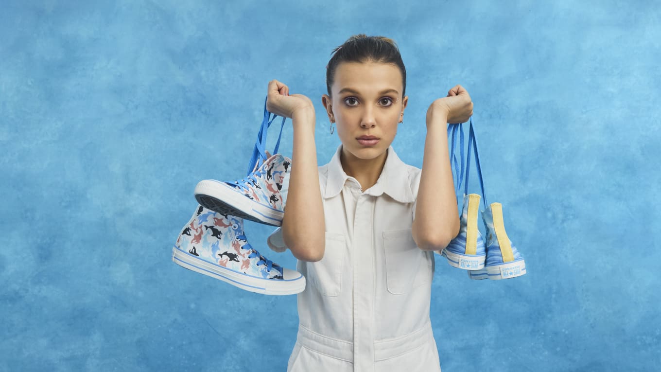 Millie Bobby Brown Collaborates with Converse!!!