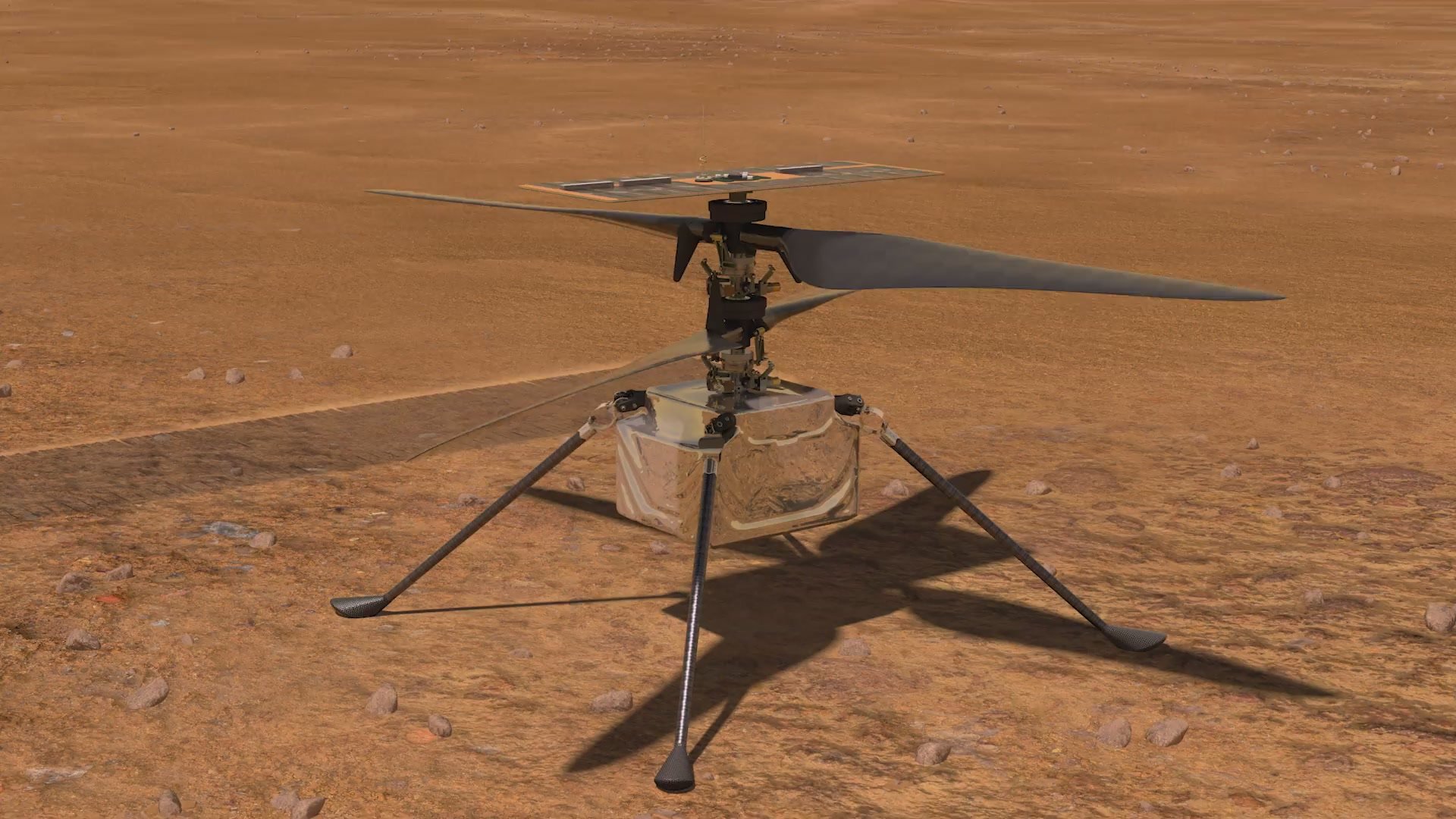 NASA's First Helicopter Flight to MARS!!!