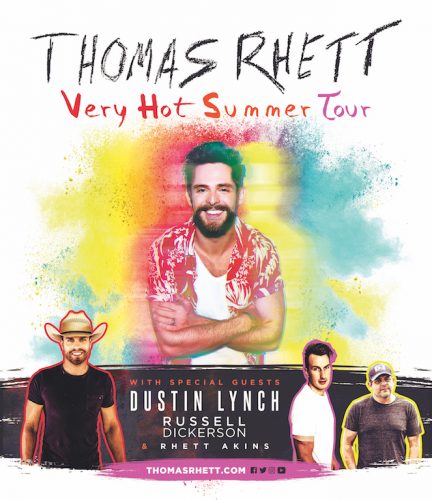 Thomas Rhett Announces Rescheduled Center Point Road Tour, Adds New Dates!!!