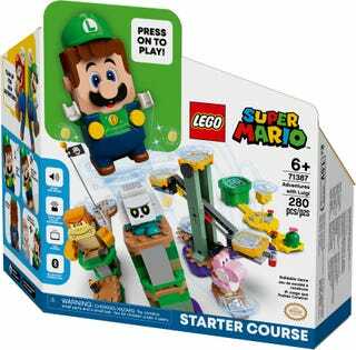 Lego adds a Luigi set to its Super Mario collection!!!