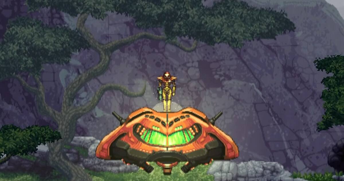 metroid prime's 2d remake