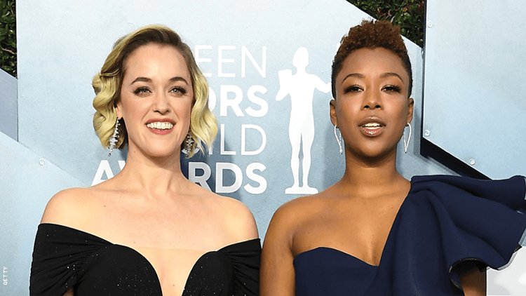 Samira Wiley and Lauren Morelli