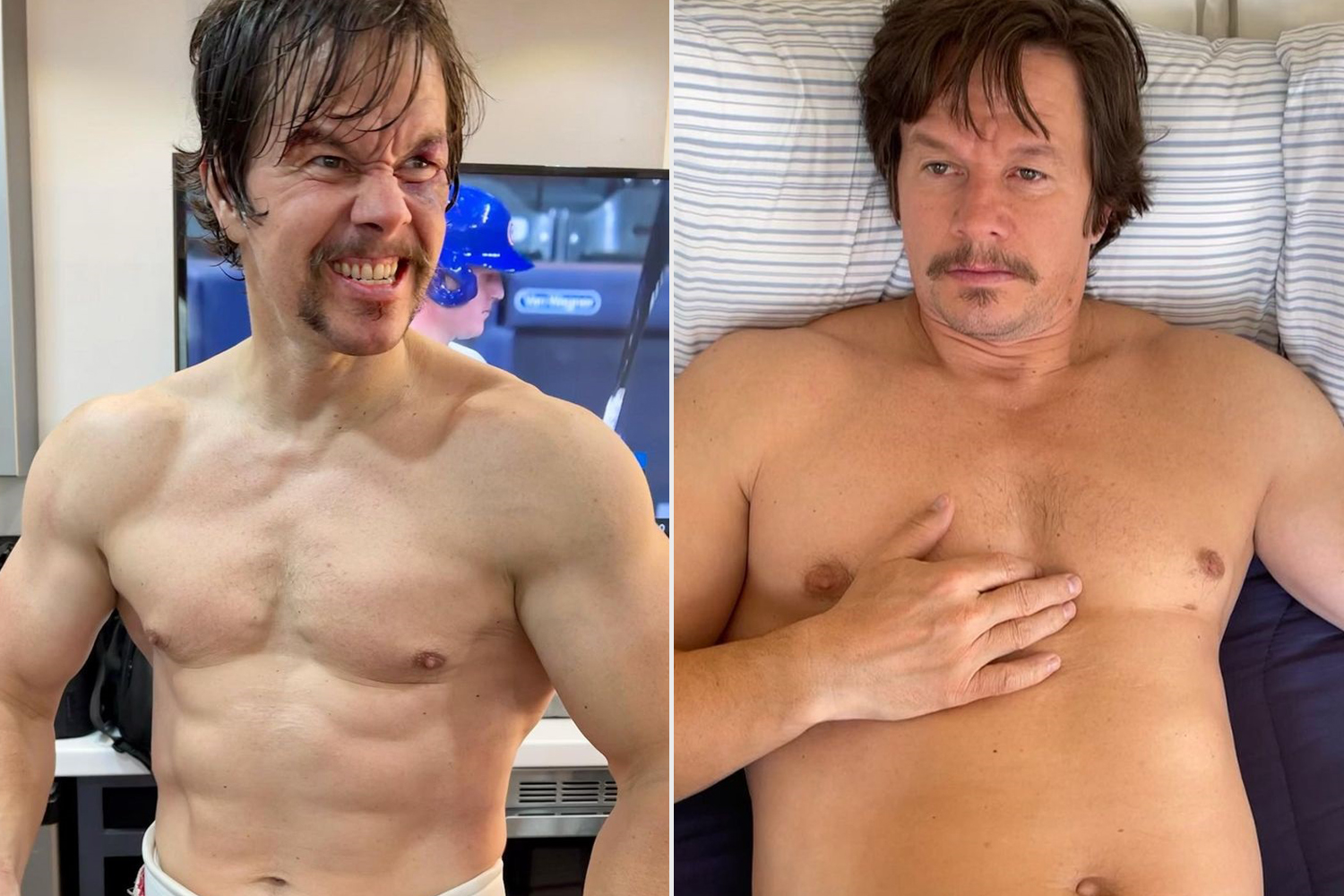 Imprint Wahlberg Reveals New Look After Gaining 20 Pounds in Just 3 Weeks!!!