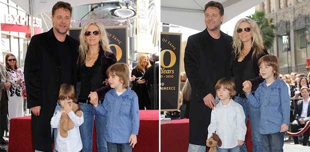 Russell Crowe's Sons Are All Grown Up in Rare Photo With Mom Danielle Spencer!!!