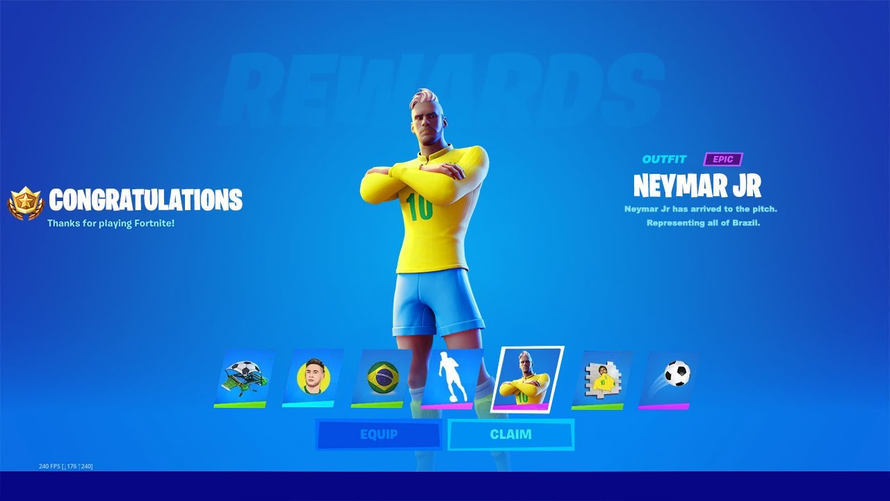 Neymar Jr In Fortnite