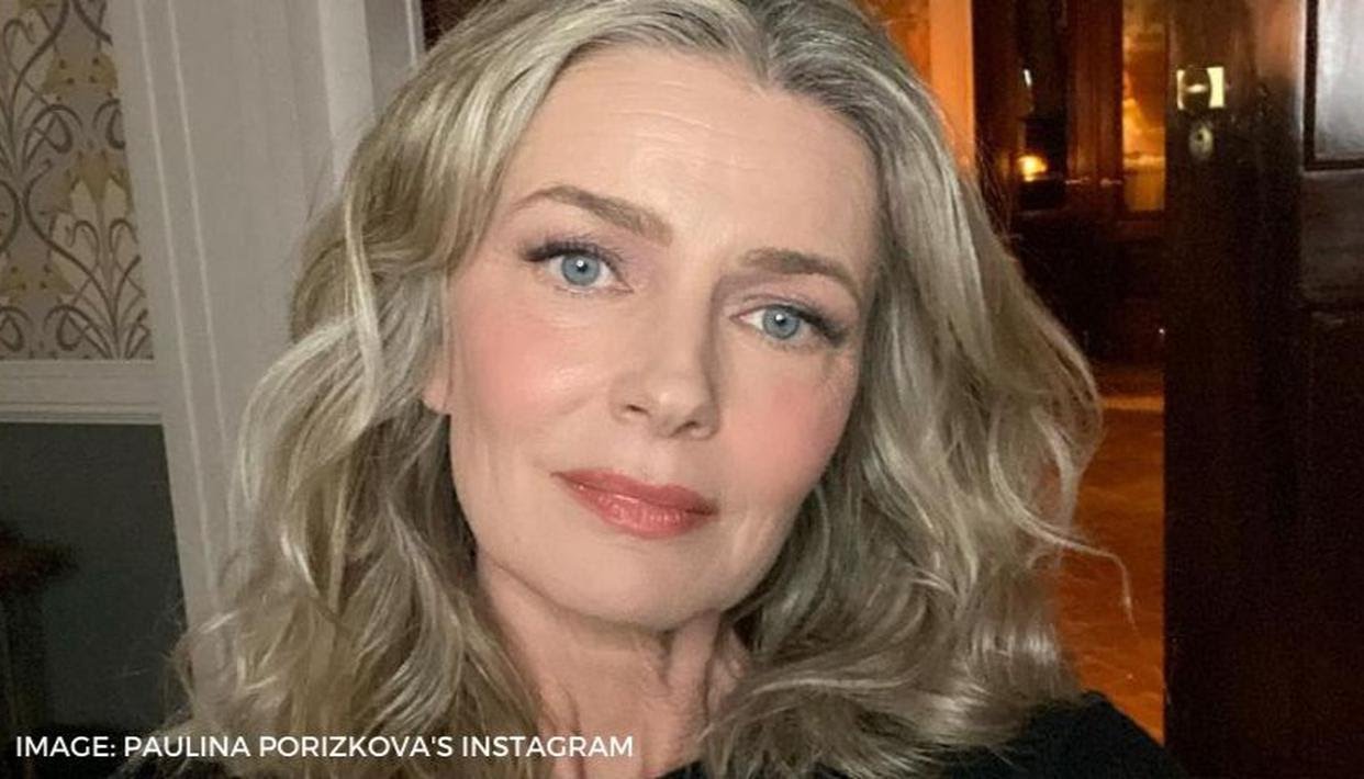 Paulina Porizkova reveals that her nude Vogue cover was 'unretouched'!!!