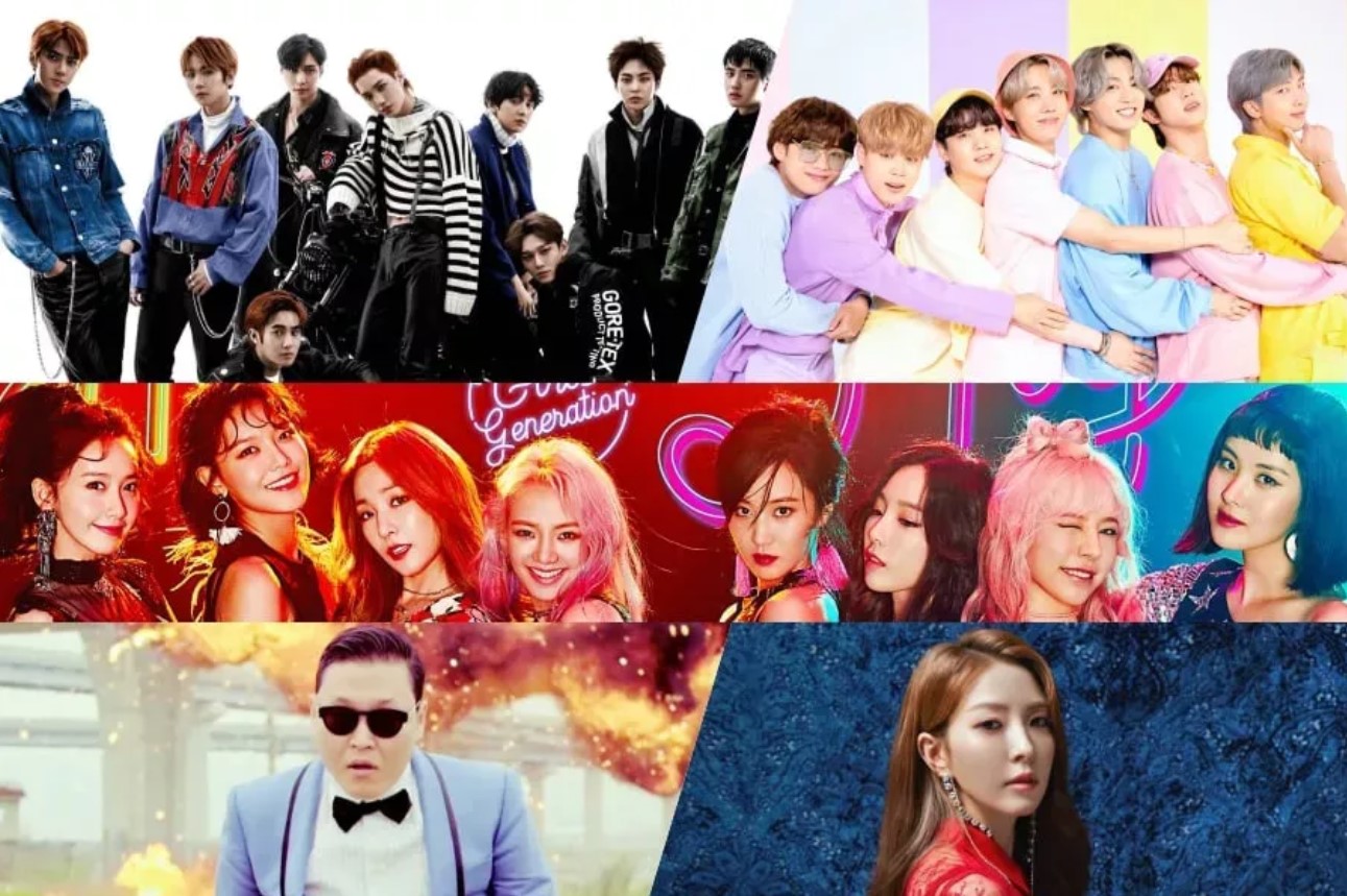 Top K-pop songs by Melon