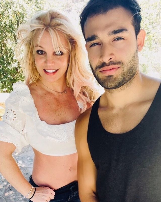 Britney spears and her Boyfriend