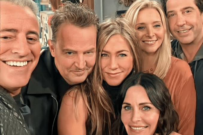 The cast of Friends 