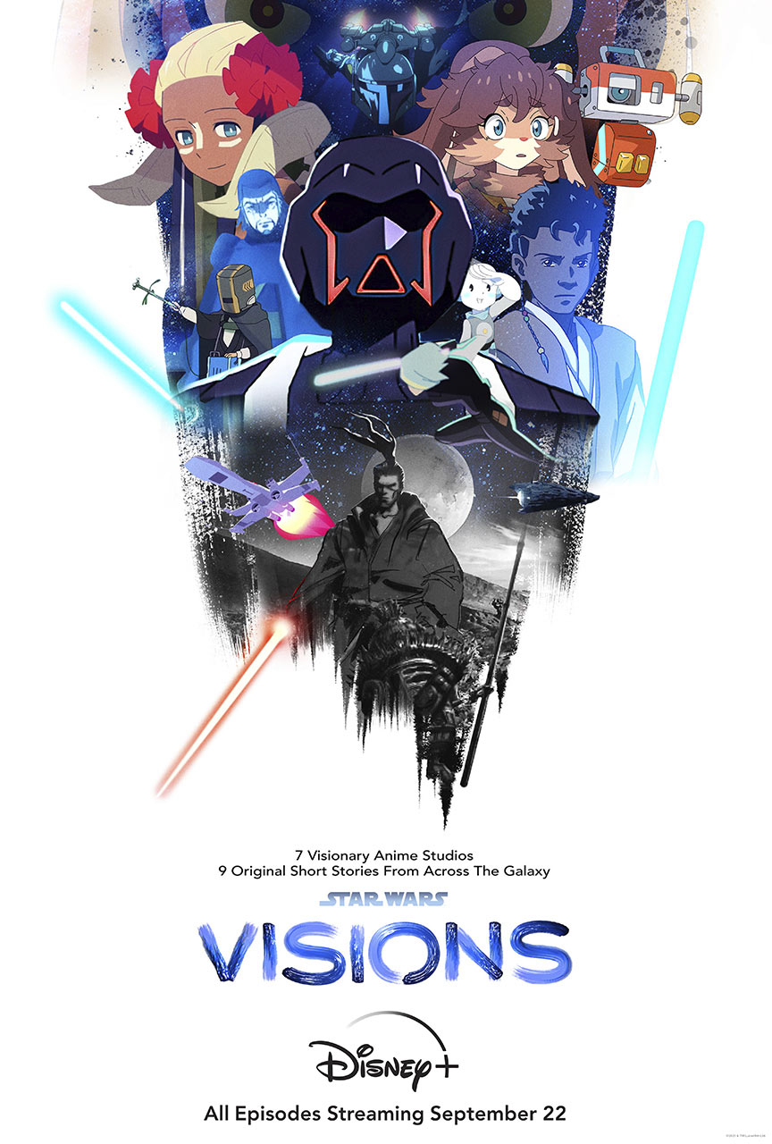 Star Wars: Visions - The New Disney+ Animated Series is Not Part of the Original Storyline