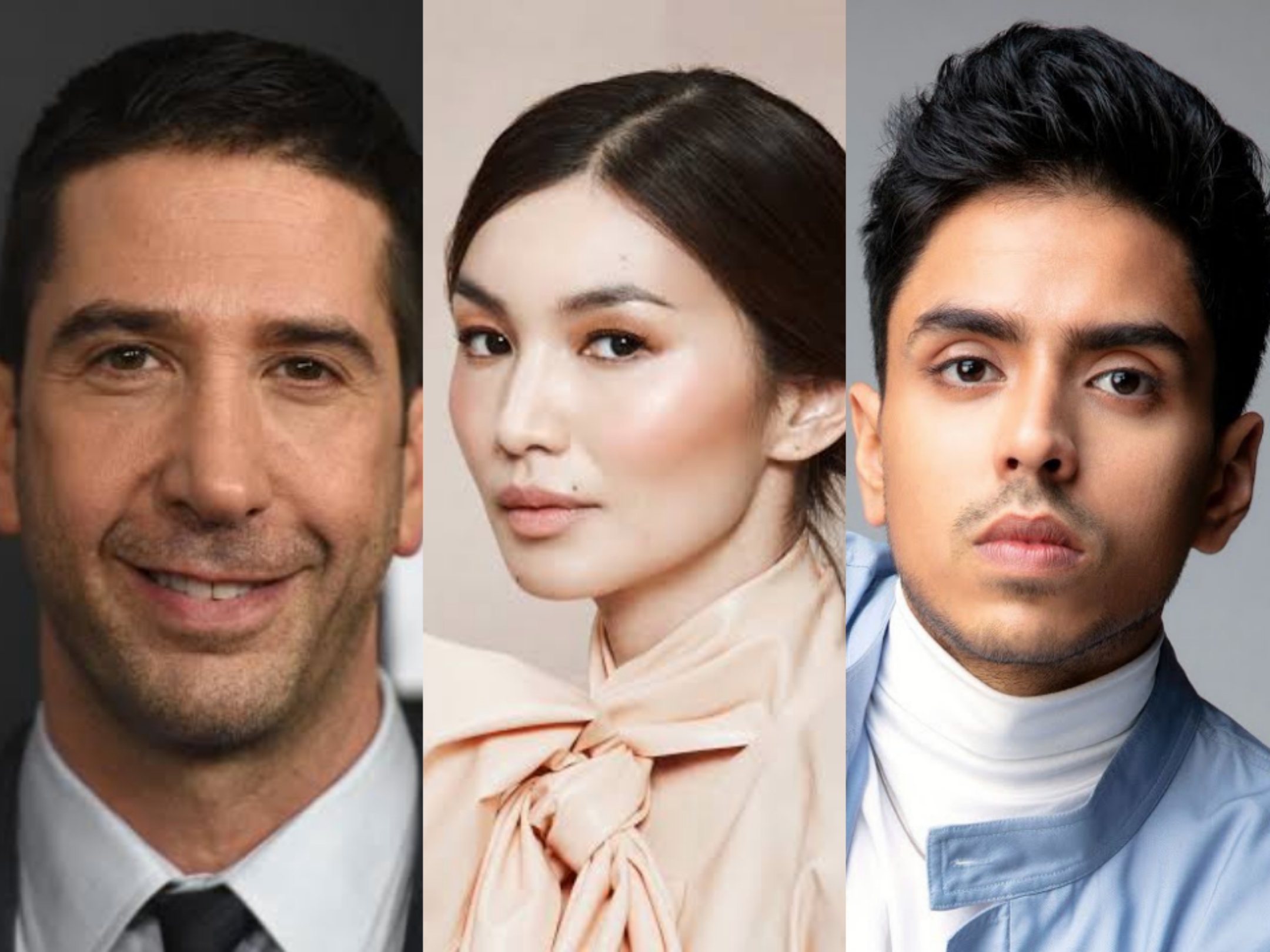 David Schwimmer, Gemma Chan and Adarsh Gourav