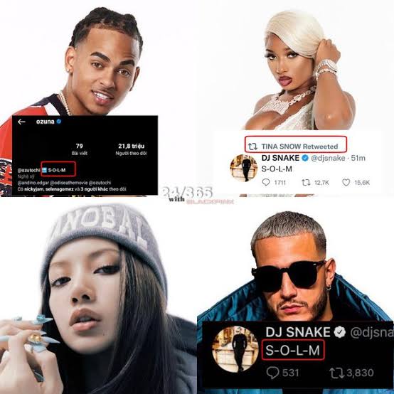 Ozuna, Lisa, Megan Thee Stallion, and DJ Snake