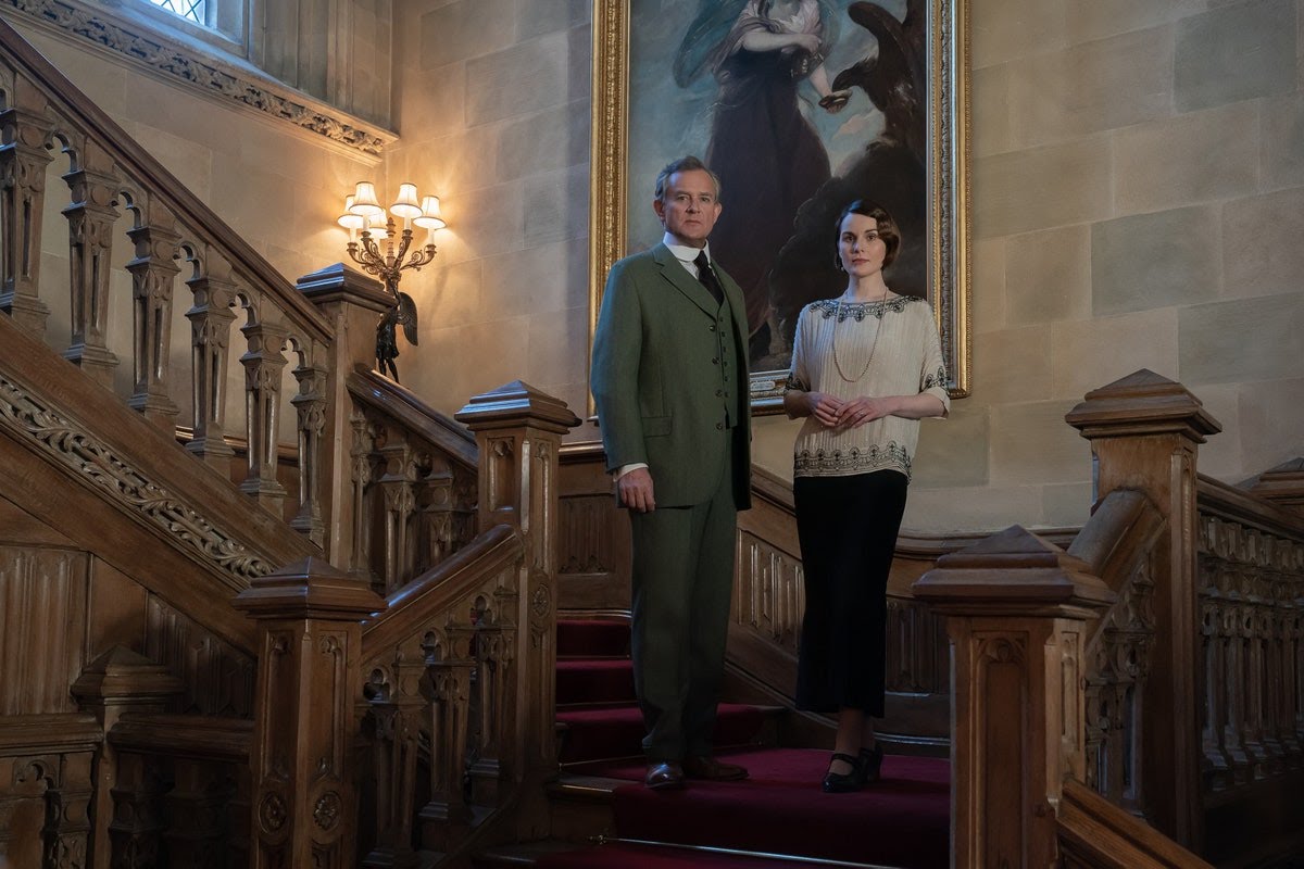 Hugh Benneville and Michelle Dockery