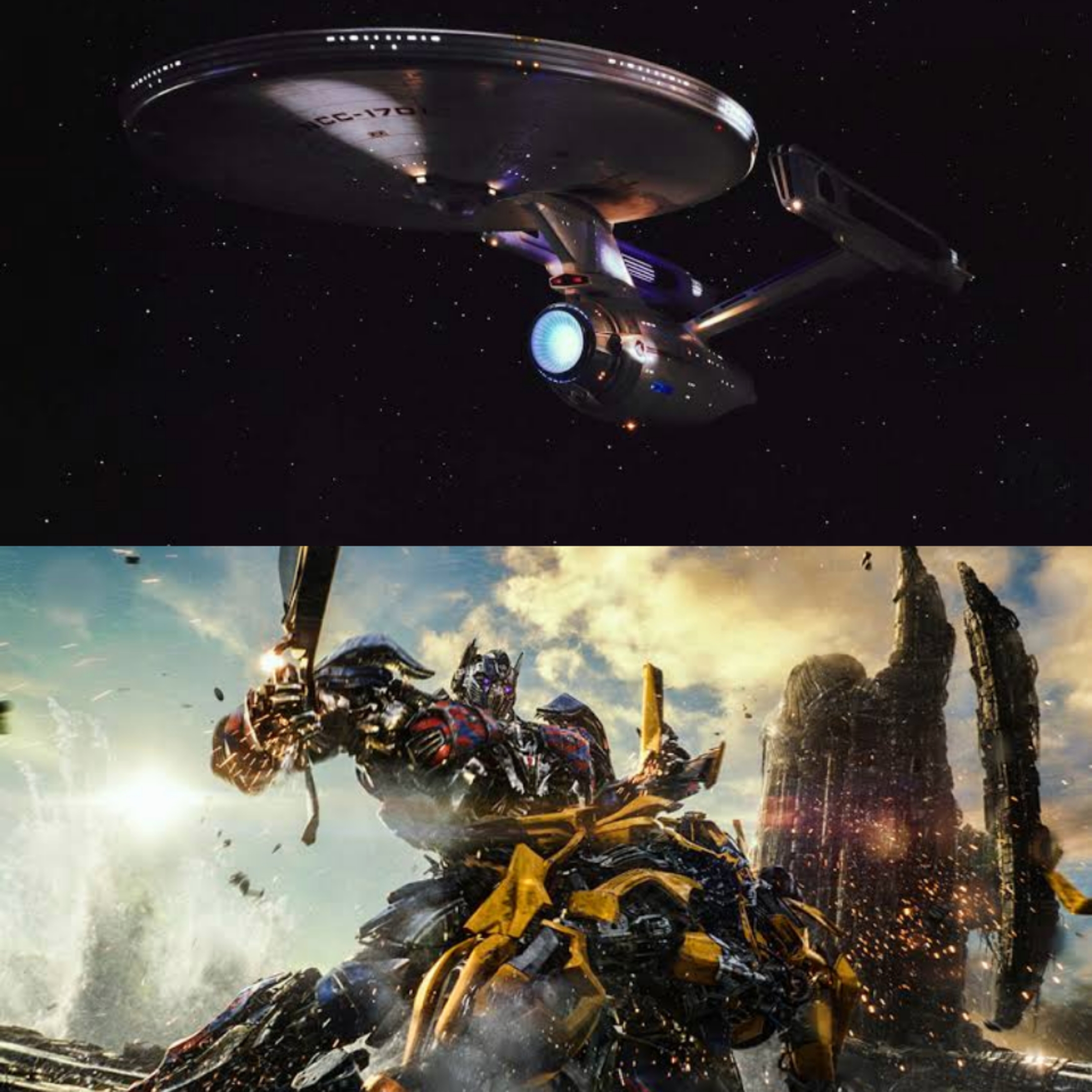 Star Trek, Transformers 