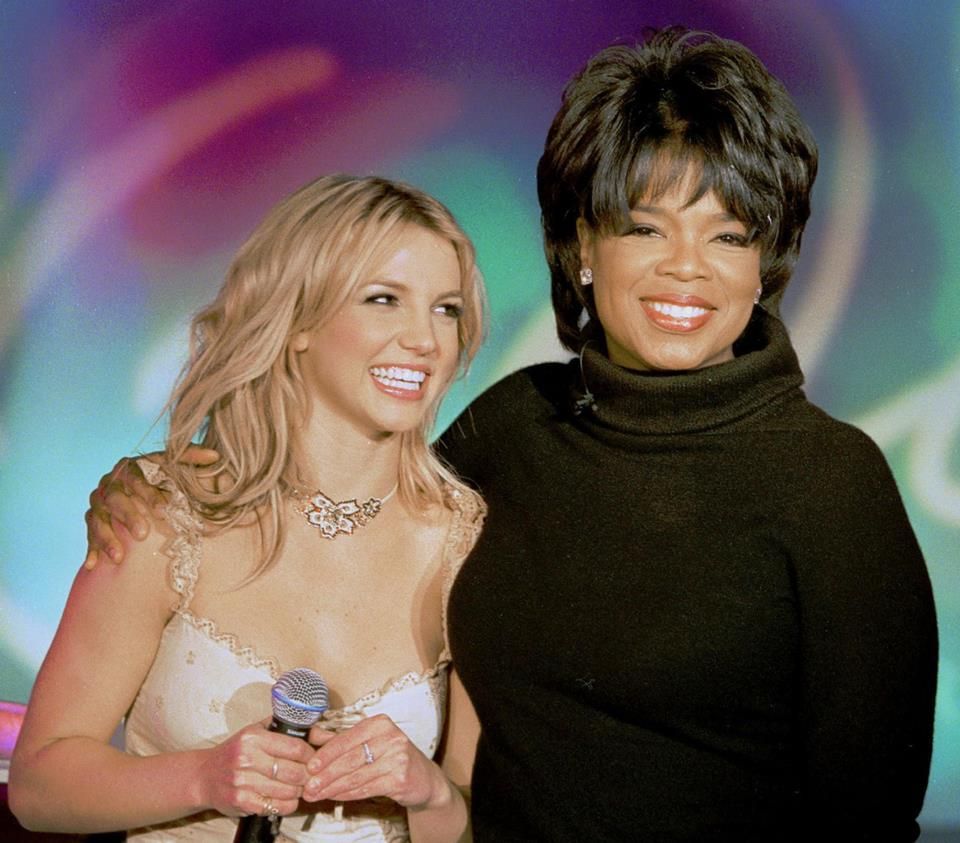 Britney and Oprah in 2002