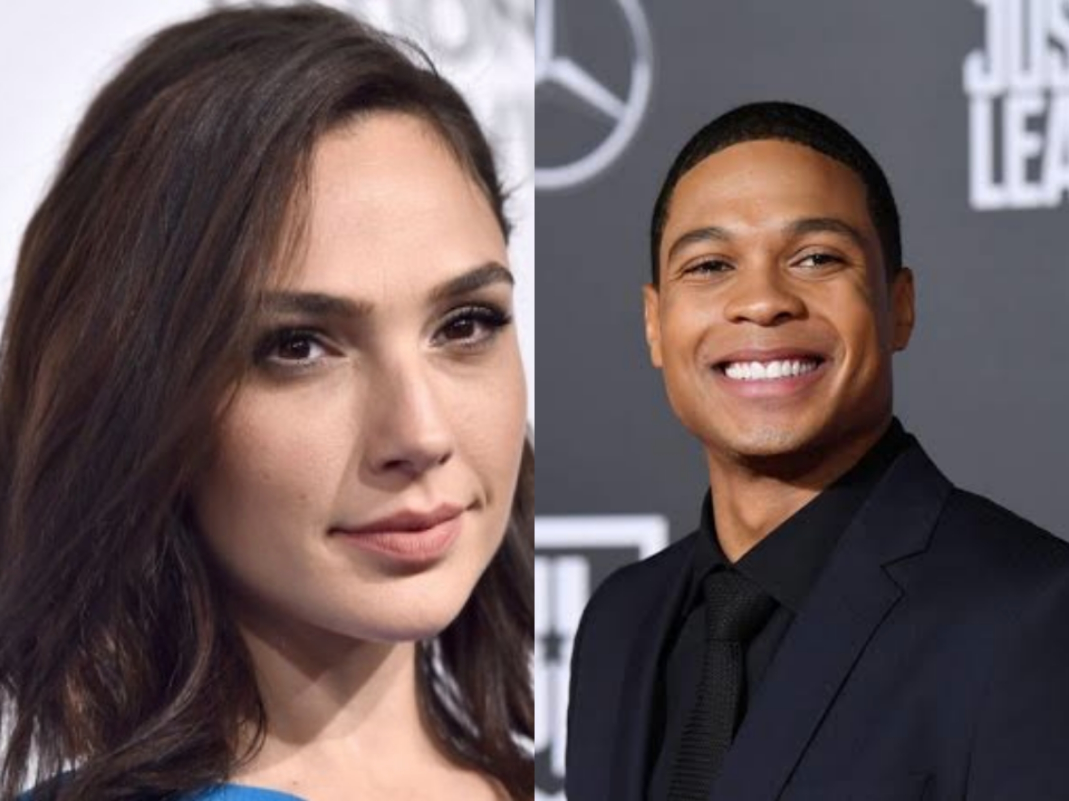 Gal Gadot and Ray Fisher