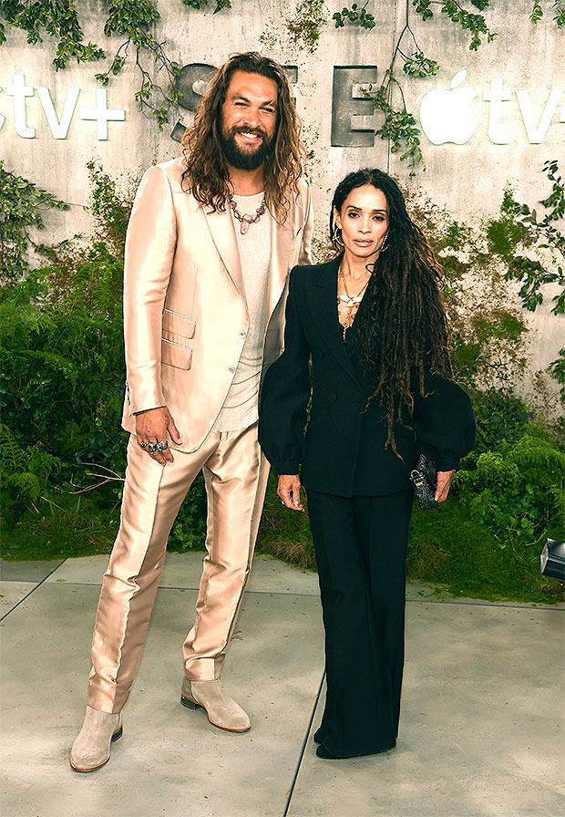 Lisa Bonet and Jason Momoa