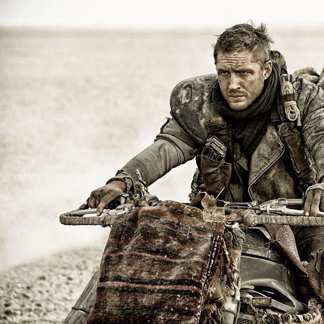 Charlize Theron and Tom Hardy fight on 'Mad Max' set