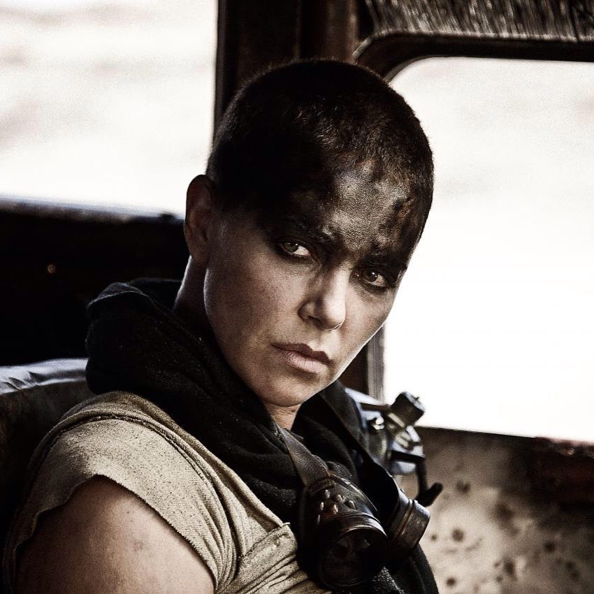 Charlize Theron and Tom Hardy fight on 'Mad Max' Set