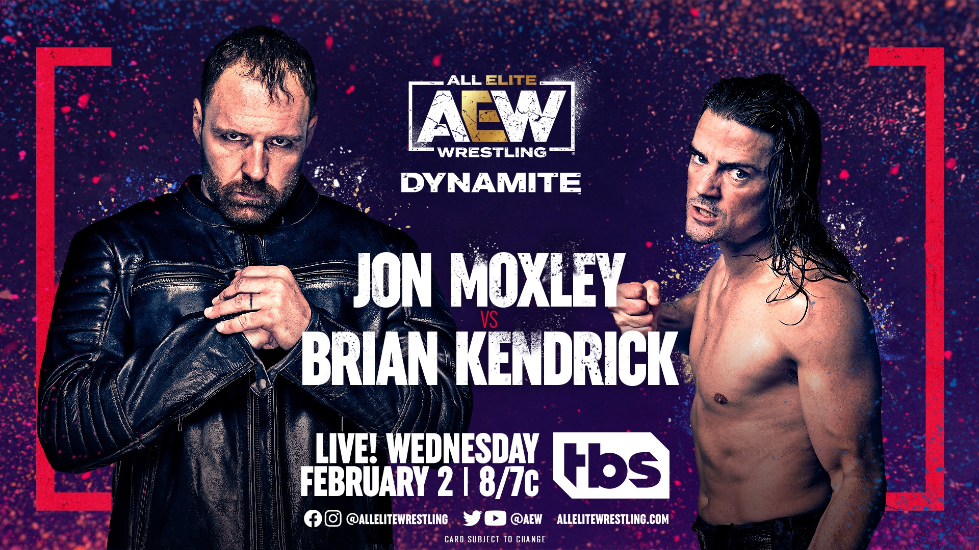 Moxley vs Kendrick match poster