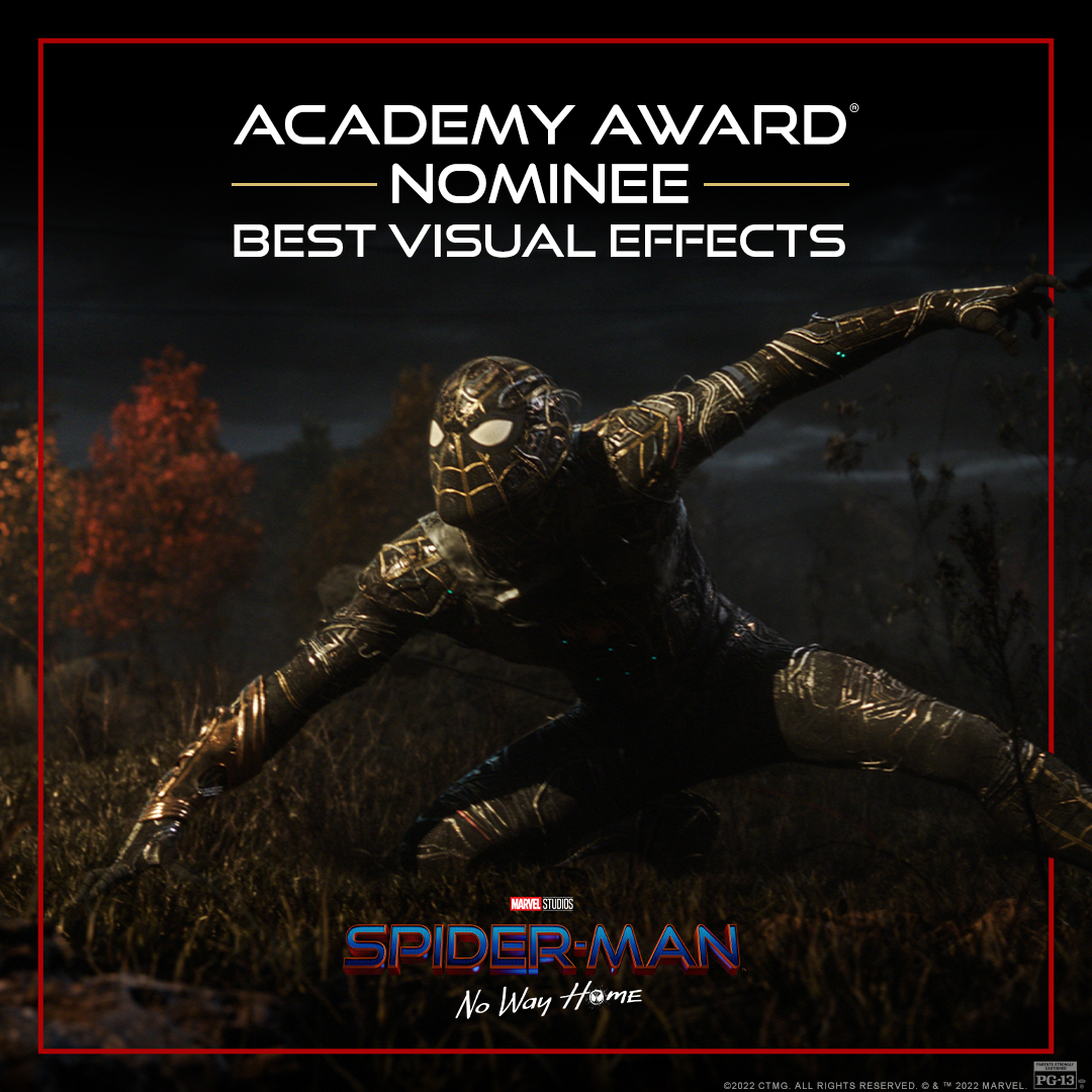 Spiderman: No Way Home getting nominated for best visual effects