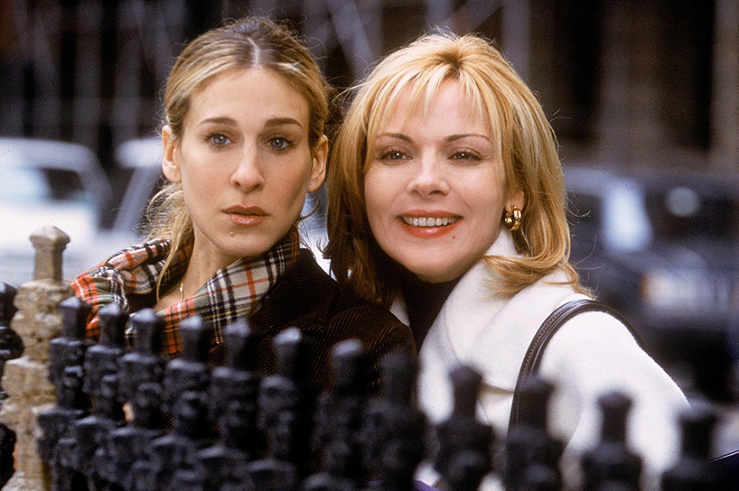 Samantha Jones and Carrie Bradshaw In Sex and the City