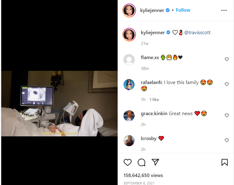 Kylie Jenner 2nd pregnancy announcement