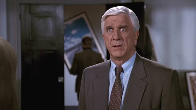 Leslie Nielsen in Naked Gun