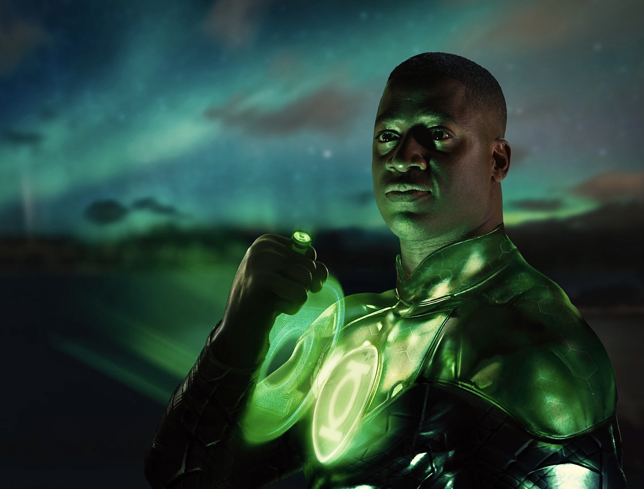 Wayne Carr as Green Lantern