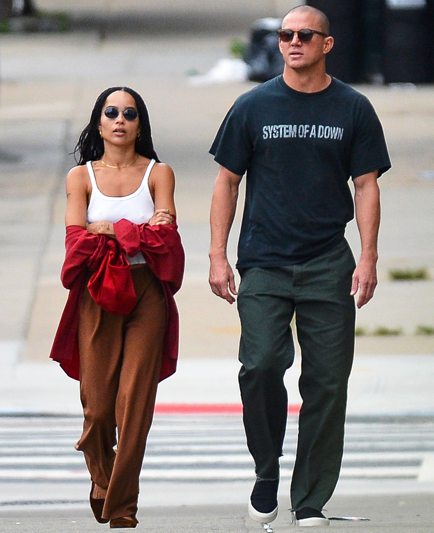 Channing Tatum and Zoe Kravitz