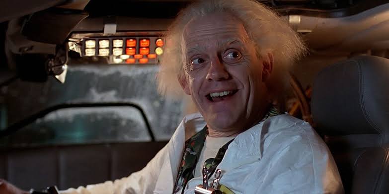 Christopher Lloyd in Back to the Future