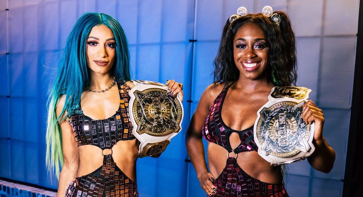 Sasha Banks and Naomi