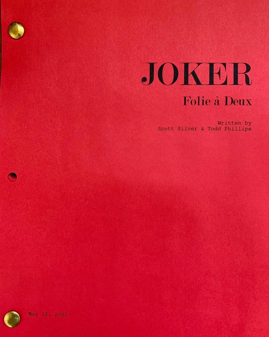 joker script