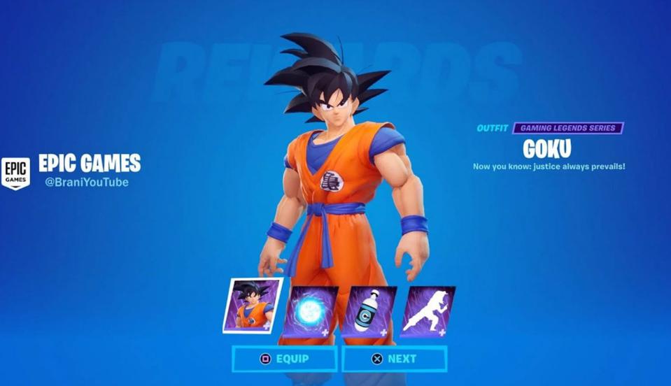 Fortnite Dragon Ball