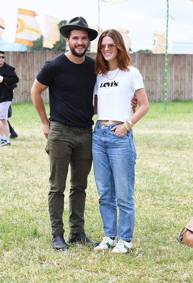 Rose Leslie and Kit Harington