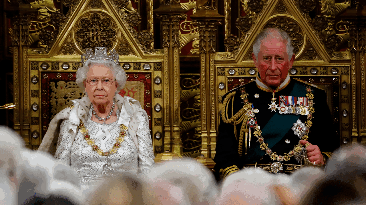 The Queen and Prince Charles 