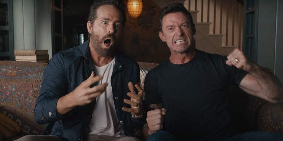 Ryan Reynolds and Hugh Jackman