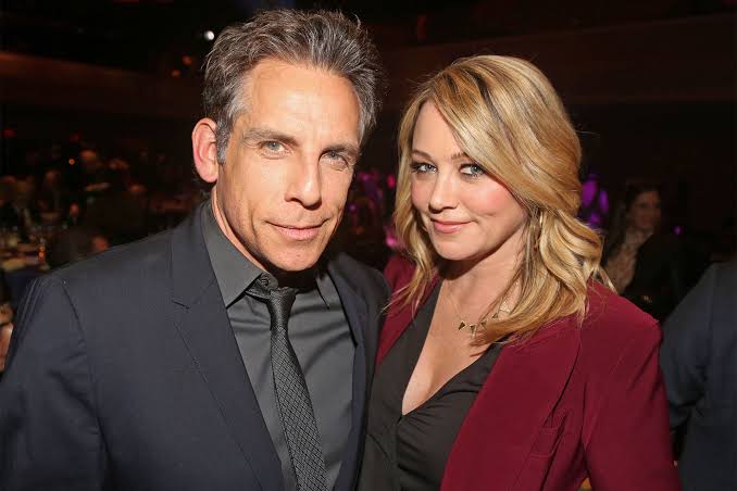 Ben Stiller and Christine Taylor