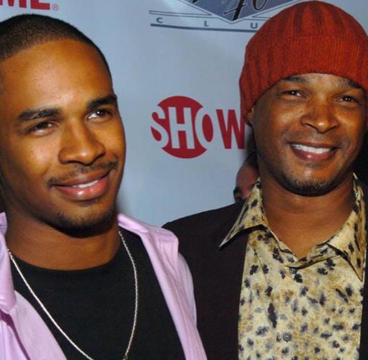 Father and son, Damon wayans and Damon wayans jr.