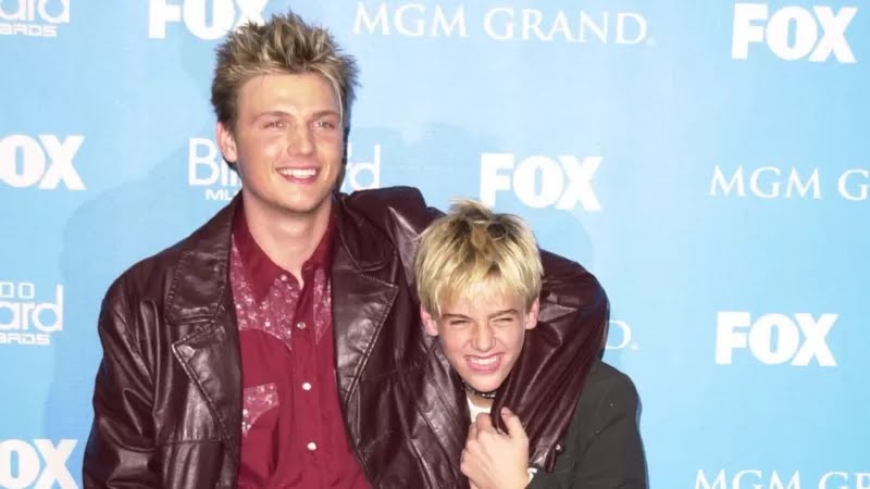 Aaron Carter and Nick Carter 