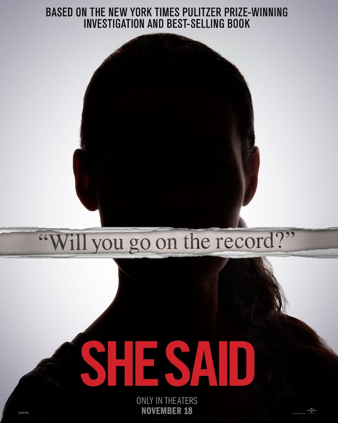 A poster of She Said