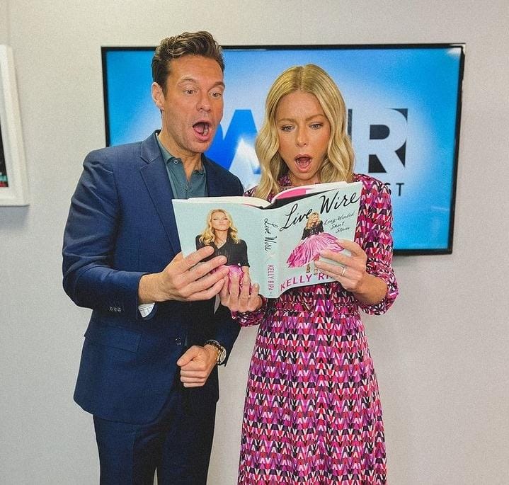 Ryan Seacrest with Kelly Ripa