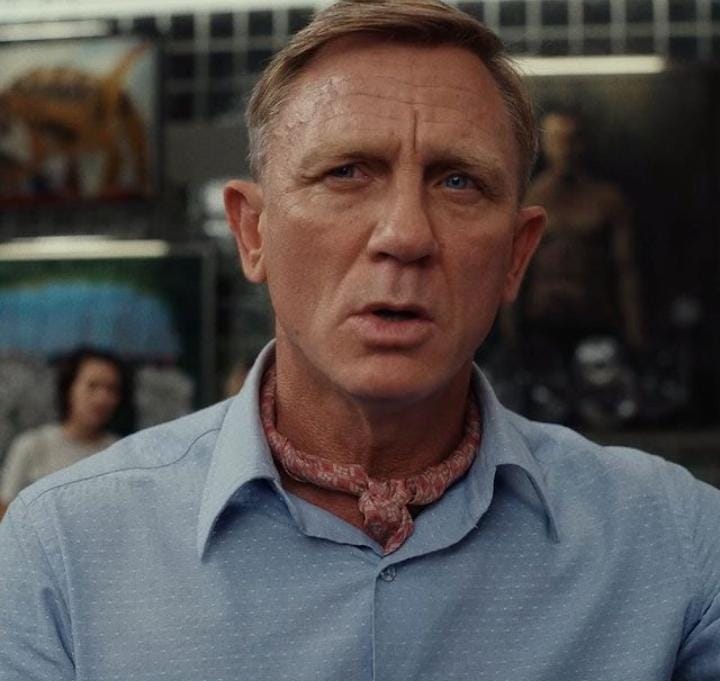 Daniel Craig from his upcoming movies